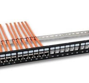 24 Port Cat6 Boş Patch Panel